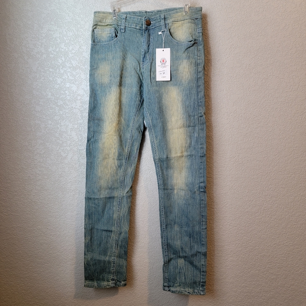 NWT Fred Marshall  Style 533  Distressed Jeans